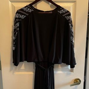 MSK black formal jumpsuit